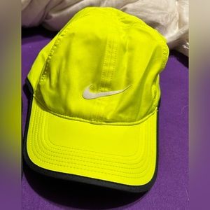Bright Yellow Nike Featherlite Hat